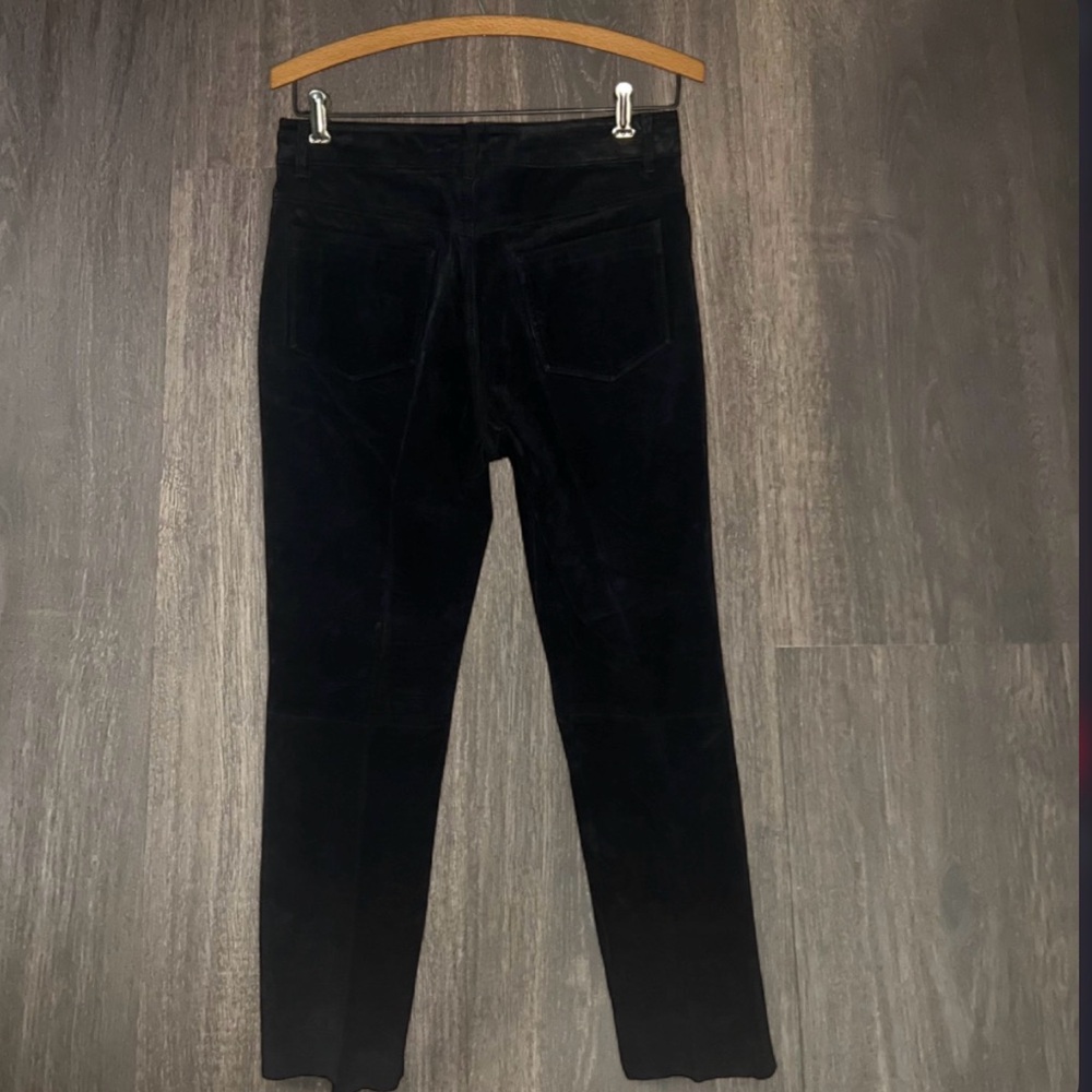Vintage Jou‎ Jou Skins 100% Leather Pants | Size 7/8 | Black - Picture 4 of 4